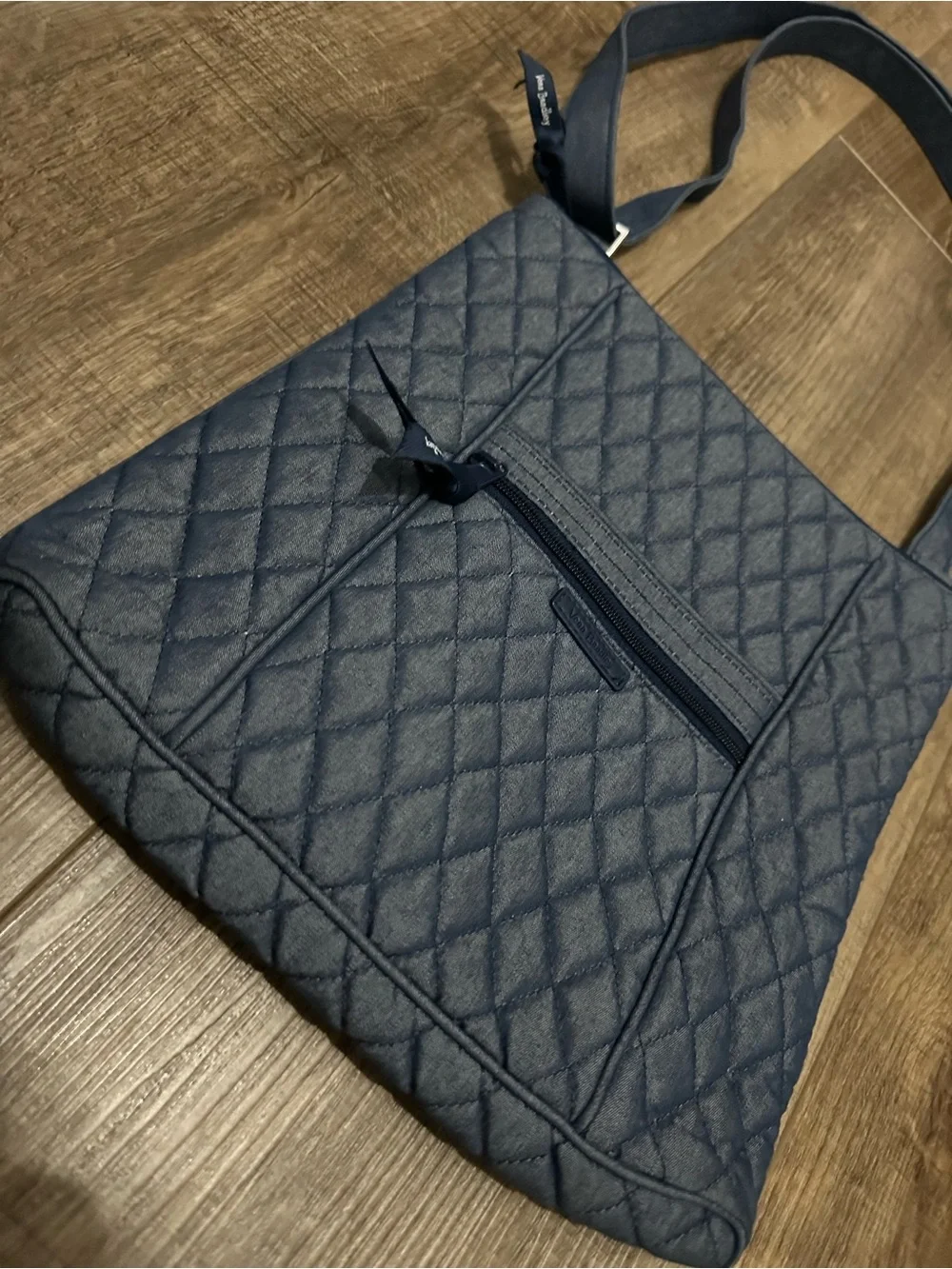 Quilted Crossbody Bag - Navy Vera Bradley